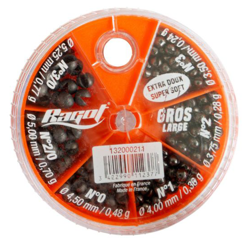 Boite plombs 6 cases gros