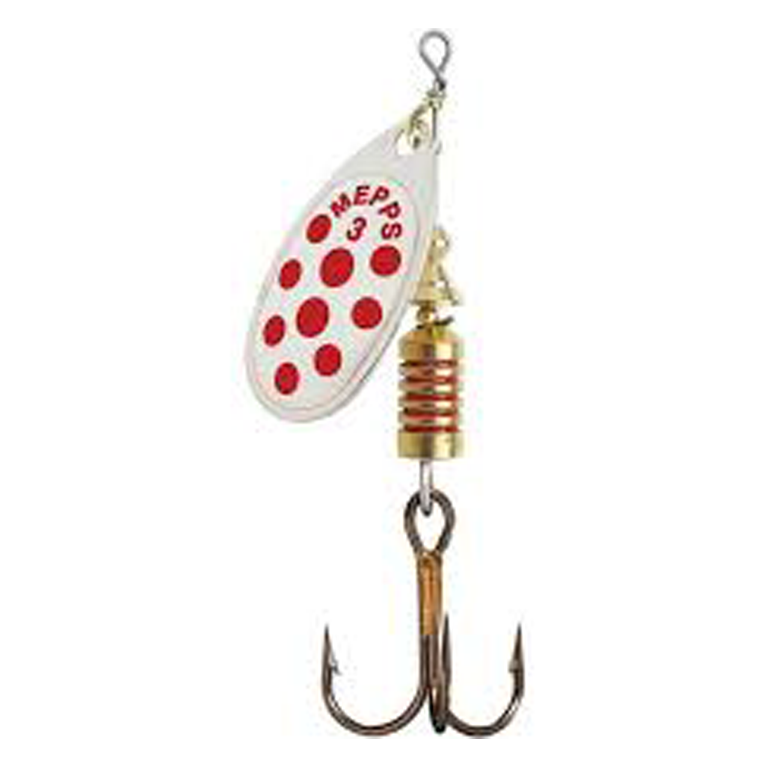 Cuiller Aglia Argent points rouges