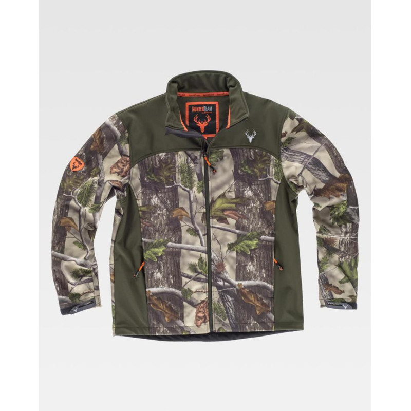 veste camouflage verte