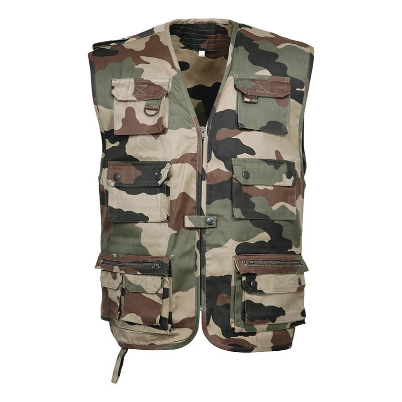 Gilet Reporter Camo