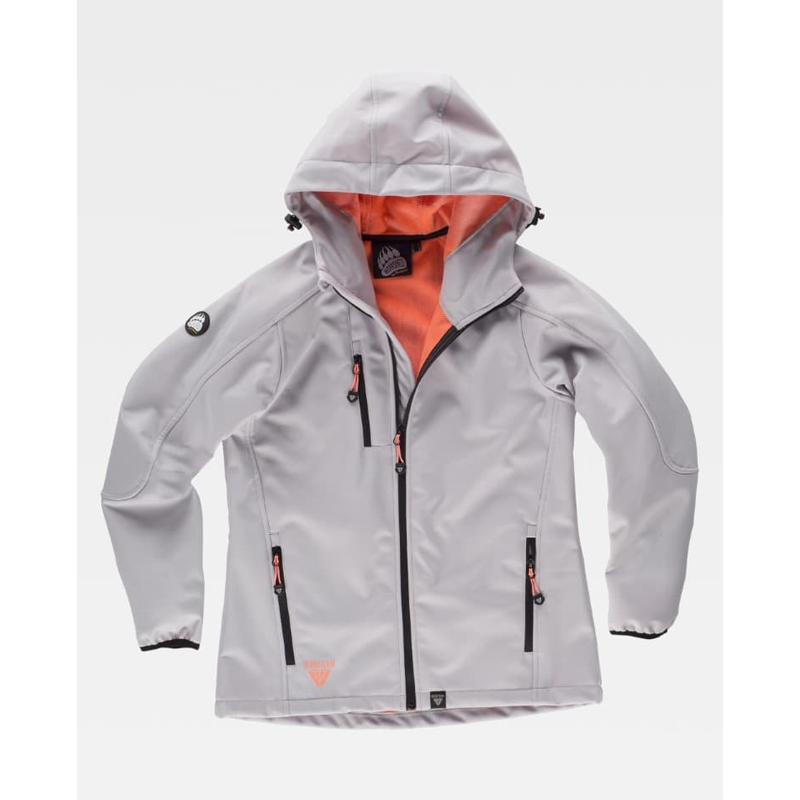 Veste Sport Déperlante Femme Grise