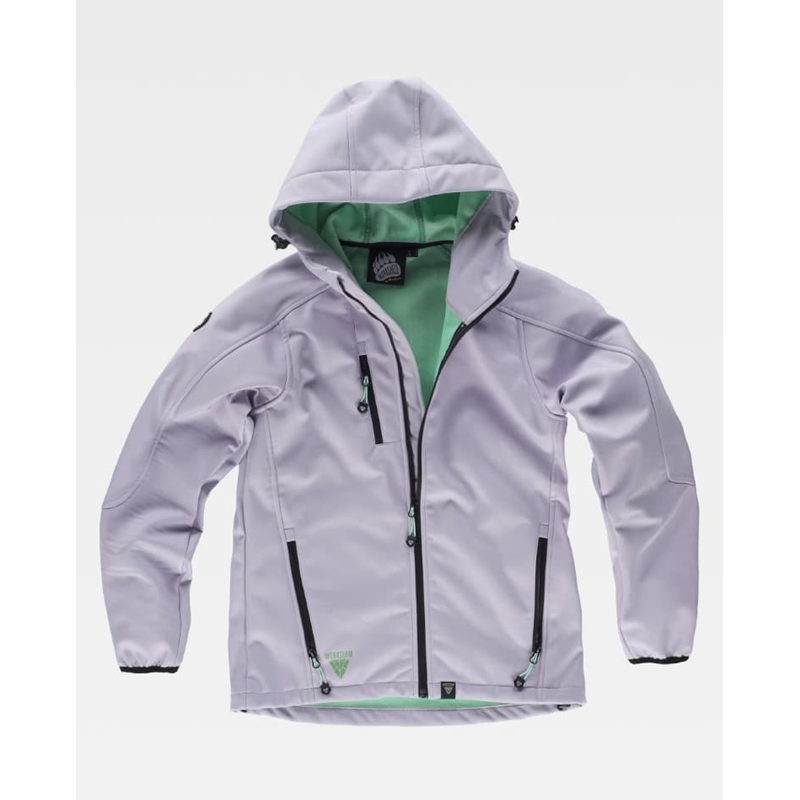 Veste Sport Déperlante Femme Lilas