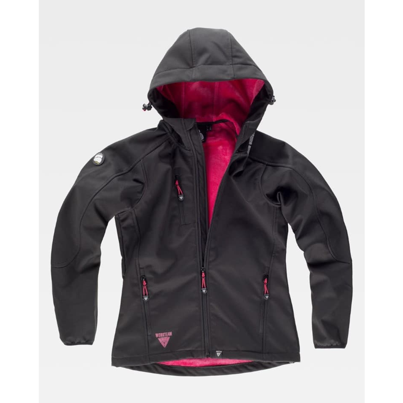 Veste Sport Déperlante Femme Noire