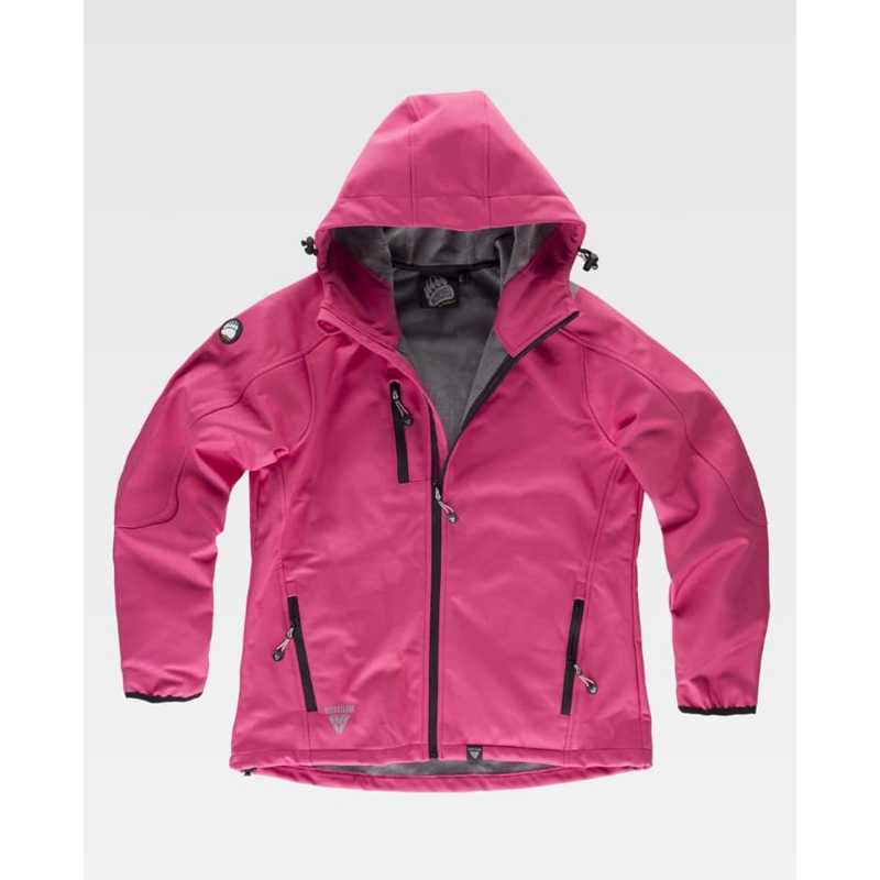 Veste Sport Déperlante Femme Rose