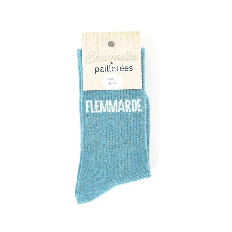 Chaussettes à paillettes Flemmarde