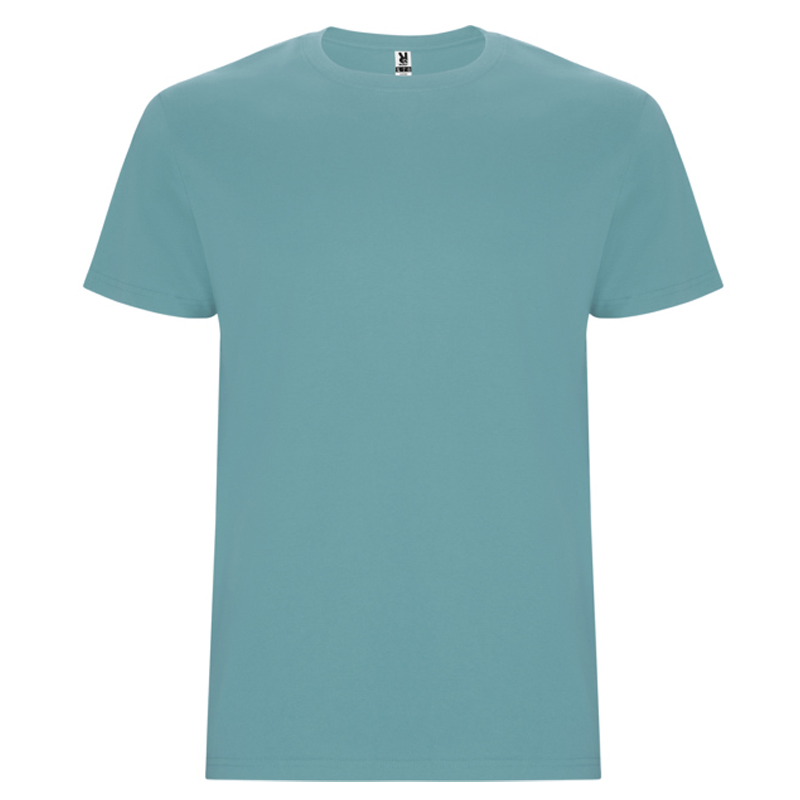 T-shirt manches courtes bleu dusty