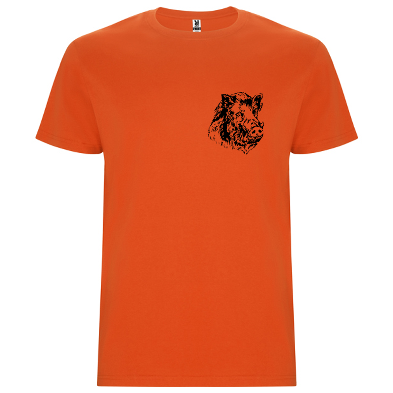t shirt tete sanglier coeur