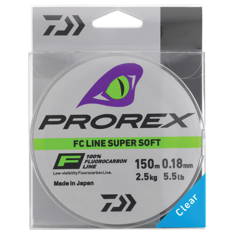 Prorex Fluorocarbone Line Super Soft 0,18 mm
