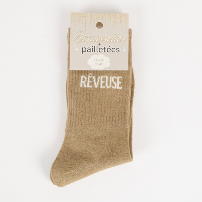 Chaussettes à paillettes Rêveuse